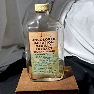 Vintage Mcness flavor bottle